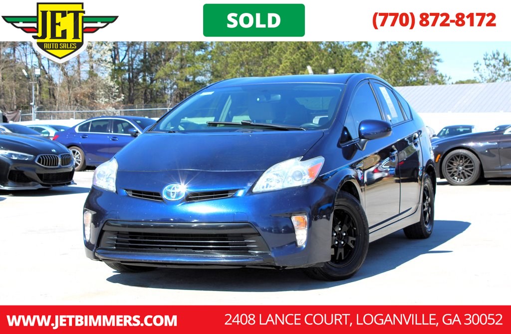 Nautical Blue Metallic 2015 Toyota Prius Hatchback Front-Wheel Drive Automatic