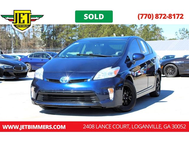 Nautical Blue Metallic 2015 Toyota Prius Hatchback Front-Wheel Drive Automatic