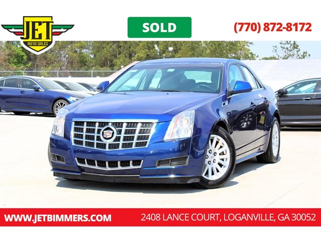 Opulent Blue Metallic 2012 Cadillac CTS 3.0L RWD Sedan Rear-Wheel Drive Automatic