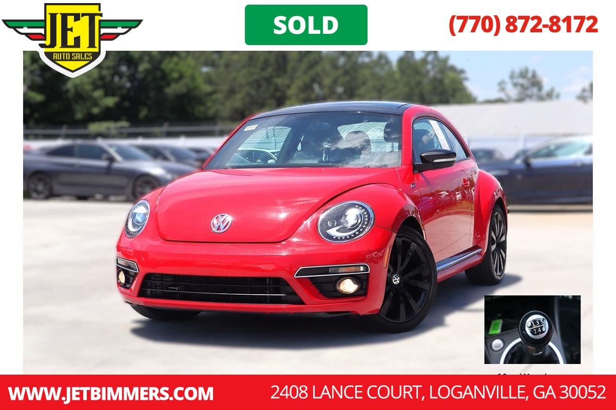 Tornado Red 2014 Volkswagen Beetle R-Line Hatchback Front-Wheel Drive Manual