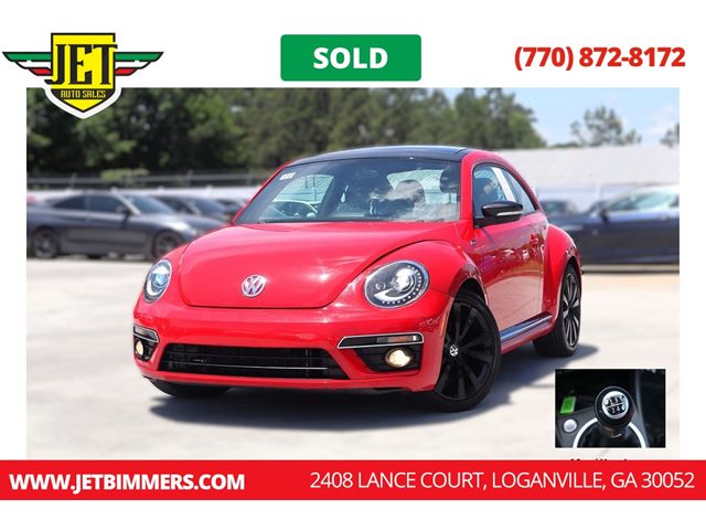 Tornado Red 2014 Volkswagen Beetle R-Line Hatchback Front-Wheel Drive Manual