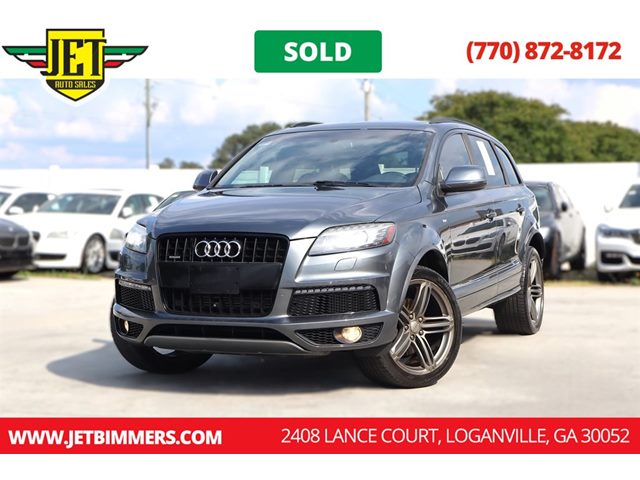 Gray 2015 Audi Q7 3.0 TDI quattro Prestige SUV / Crossover All-Wheel Drive Automatic