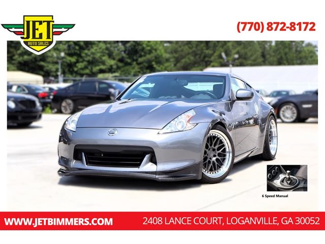 Gray (Gun Metallic) 2011 Nissan 370Z Coupe Manual