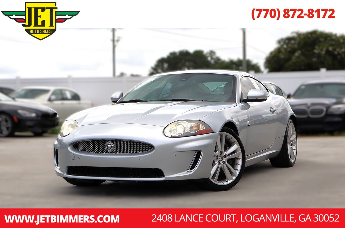 Silver Or Aluminum 2010 Jaguar XK-Series Coupe Rear-Wheel Drive Automatic