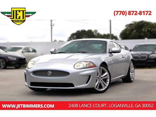 Silver Or Aluminum 2010 Jaguar XK-Series Coupe Rear-Wheel Drive Automatic