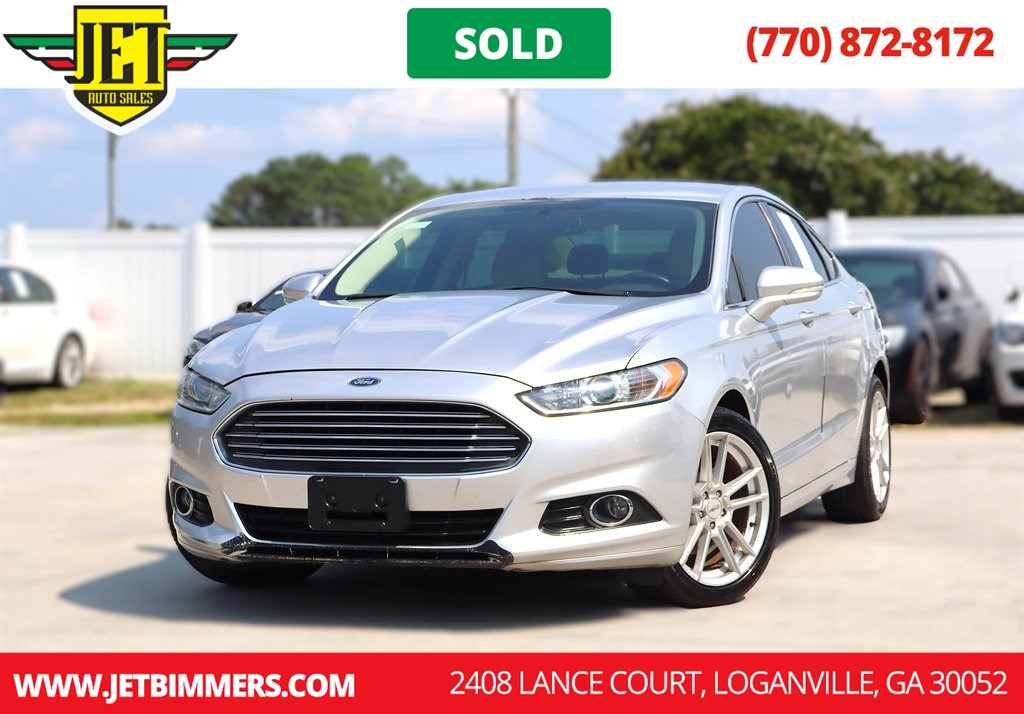 Ingot Silver 2013 Ford Fusion Sedan Front-Wheel Drive Automatic