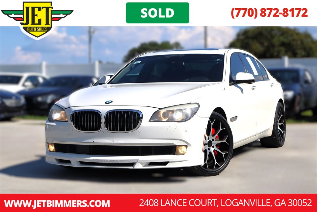 Alpine White 2012 BMW 7 Series Sedan All-Wheel Drive Automatic
