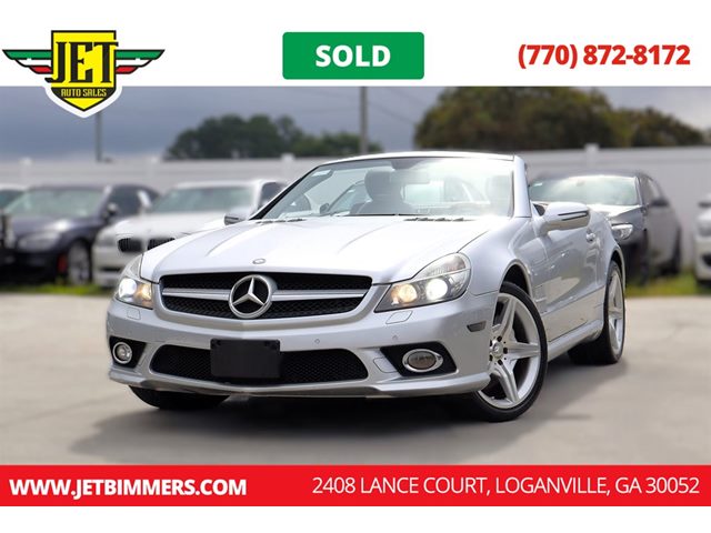 Silver Or Aluminum 2011 Mercedes-Benz SL-Class Convertible Rear-Wheel Drive Automatic