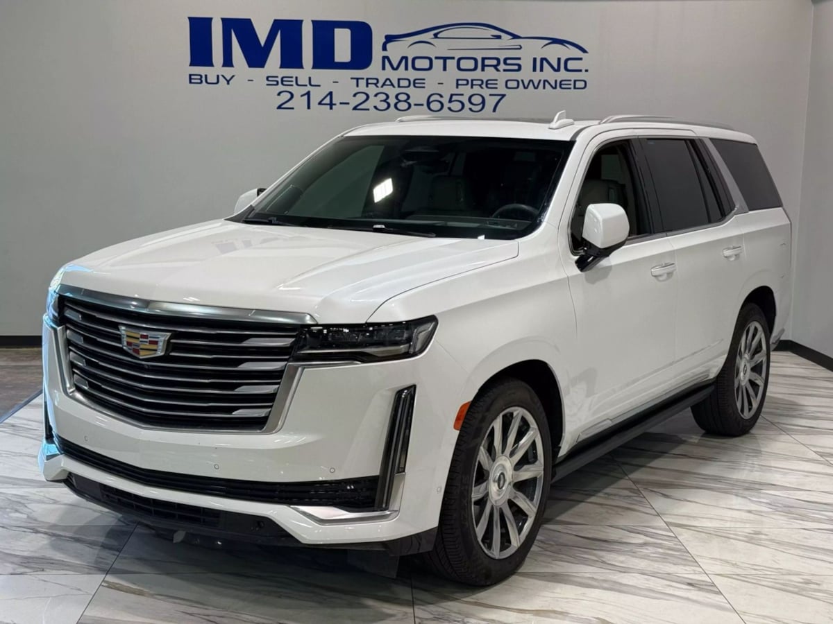 Sold 2021 Cadillac Escalade Premium Luxury Platinum in Dallas
