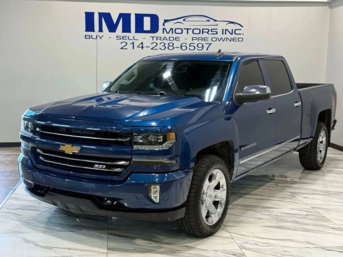2018 Chevrolet Silverado 1500 LTZ Crew Cab 4WD