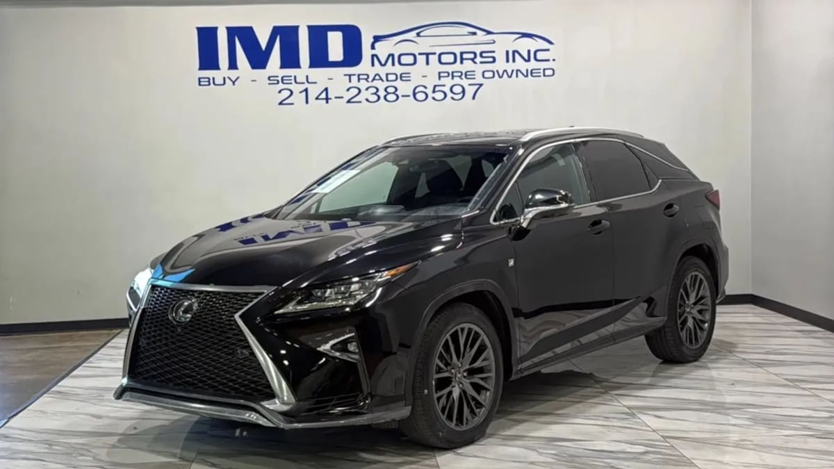 2018 Lexus RX 350 F SPORT AWD