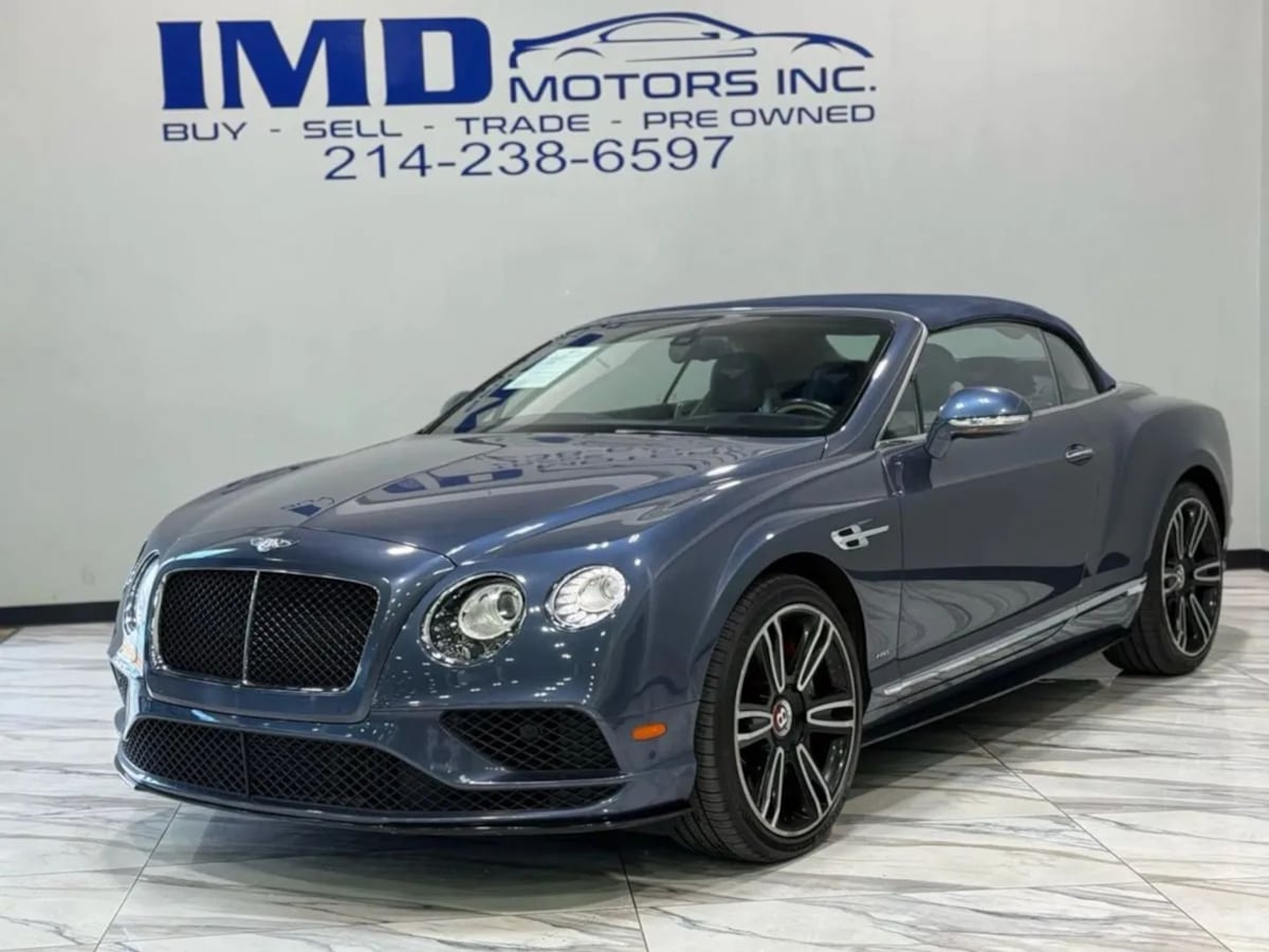 2017 Bentley Continental GTC V8 S AWD