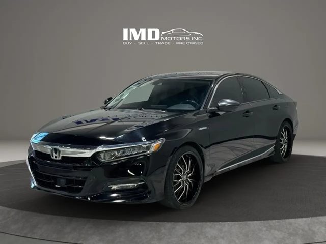 Crystal Black Pearl 2019 Honda Accord Hybrid EX-L FWD Sedan Front-Wheel Drive Automatic