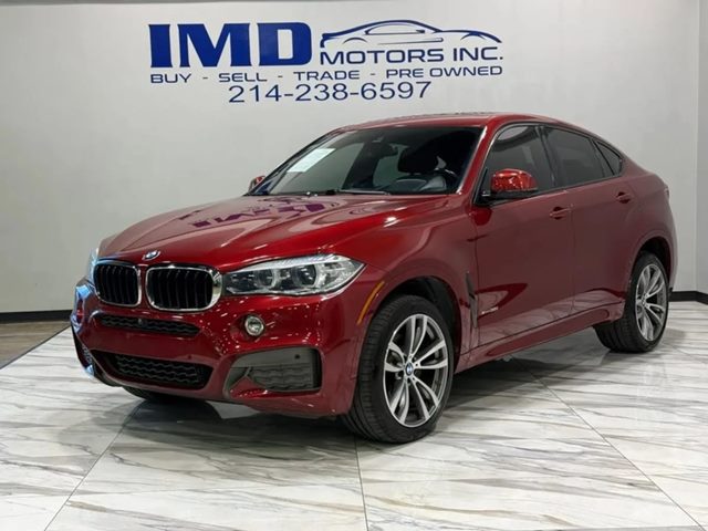 Flamenco Red Metallic 2018 BMW X6 xDrive35i AWD SUV / Crossover All-Wheel Drive Automatic