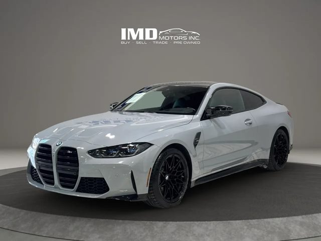 Gray (Brooklyn Grey Metallic) 2021 BMW M4 RWD Coupe Rear-Wheel Drive Manual