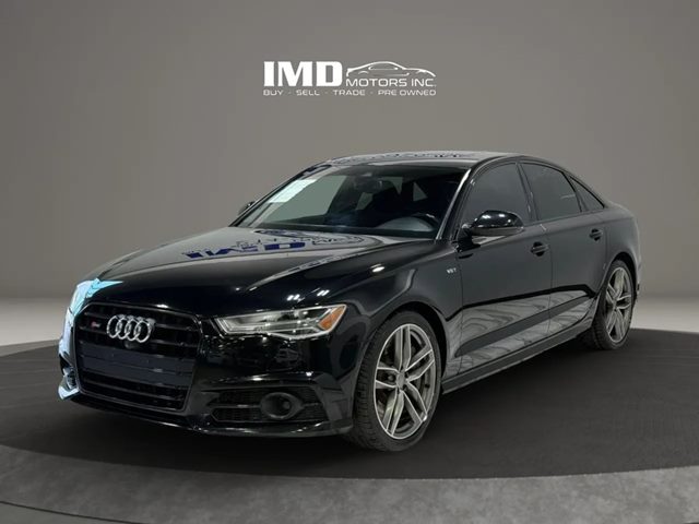 Mythos Black Metallic 2016 Audi S6 4.0T quattro Premium Plus Sedan AWD Sedan All-Wheel Drive Automatic