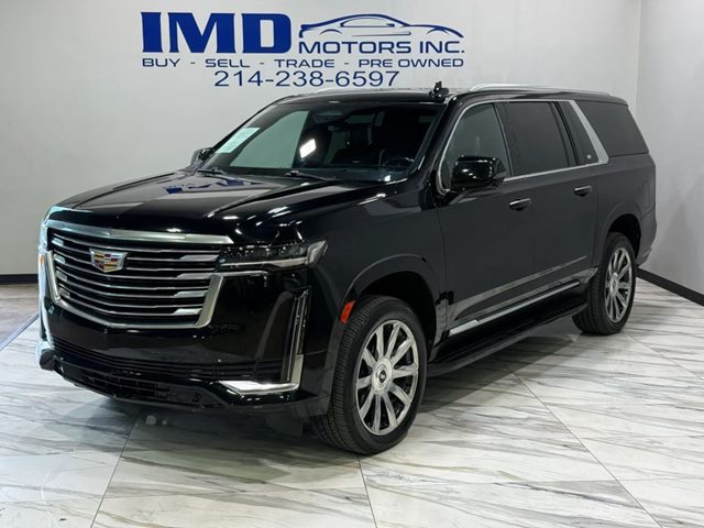Black Raven 2021 Cadillac Escalade ESV Premium Luxury Platinum AWD SUV / Crossover Four-Wheel Drive Automatic