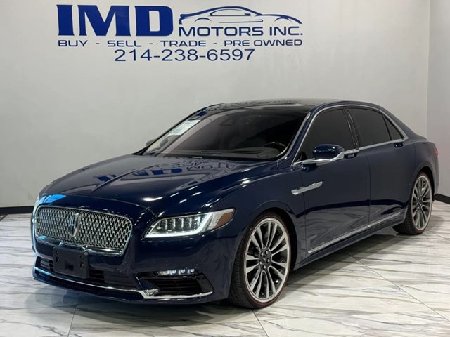 Rhapsody Blue 2019 Lincoln Continental Reserve AWD Sedan All-Wheel Drive Automatic