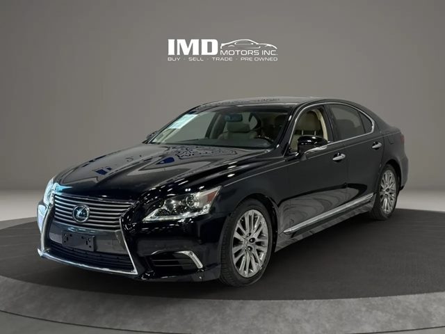 Black (Obsidian) 2014 Lexus LS 460 RWD Sedan Rear-Wheel Drive Automatic