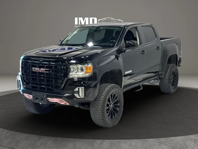 Onyx Black 2022 GMC Canyon Elevation Crew Cab RWD Pickup Truck 4X2 Automatic