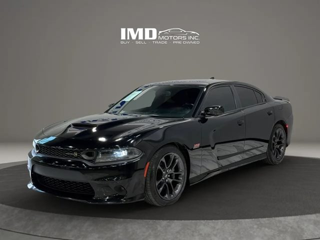 Pitch Black Clearcoat 2023 Dodge Charger Scat Pack RWD Sedan Rear-Wheel Drive Automatic