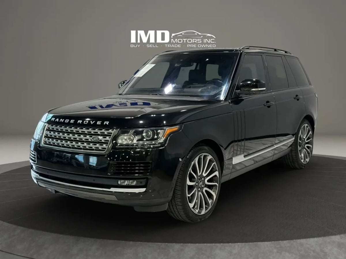 2016 Land Rover Range Rover V8 Supercharged's photo