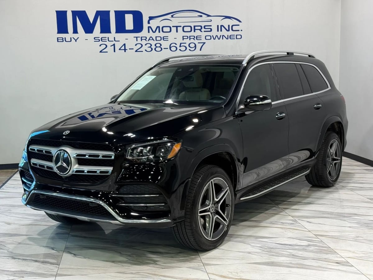 Black 2022 Mercedes-Benz GLS 450 4MATIC SUV / Crossover All-Wheel Drive Automatic