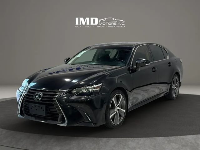 Black (Caviar) 2016 Lexus GS 200t RWD Sedan Rear-Wheel Drive Automatic