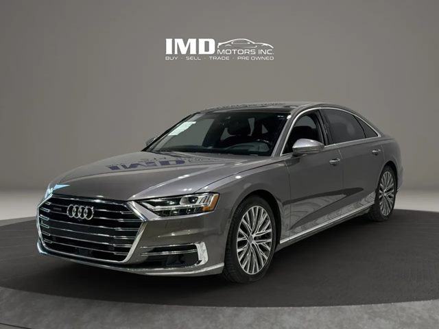 Terra Gray Metallic 2019 Audi A8 L 55 TFSI quattro Sedan All-Wheel Drive Automatic