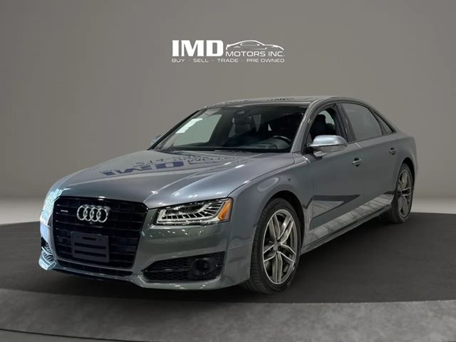 Monsoon Gray Metallic 2017 Audi A8 L 3.0T quattro Sedan All-Wheel Drive Automatic