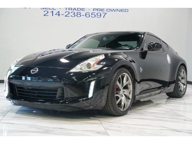 Gray (Magnetic Black Metallic) 2014 Nissan 370Z Touring Coupe Rear-Wheel Drive Automatic