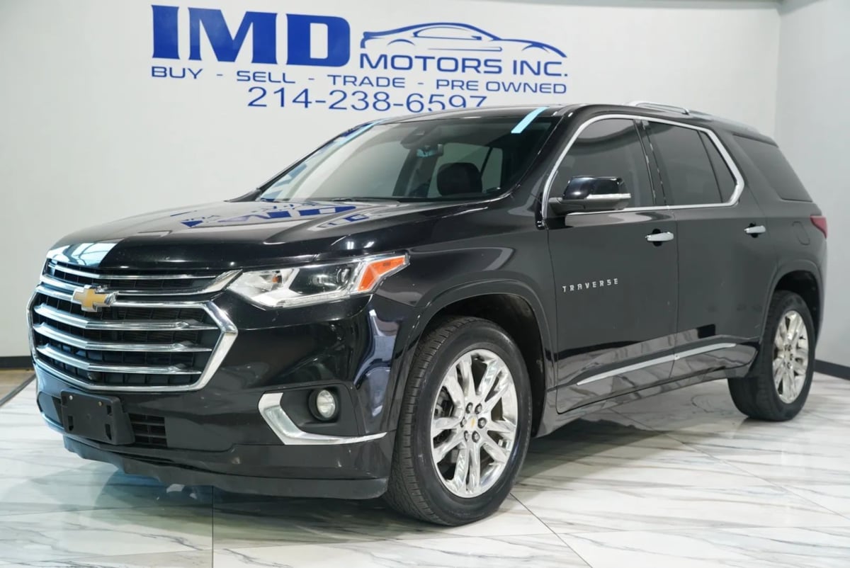 Mosaic Black Metallic 2021 Chevrolet Traverse SUV / Crossover Front-Wheel Drive Automatic