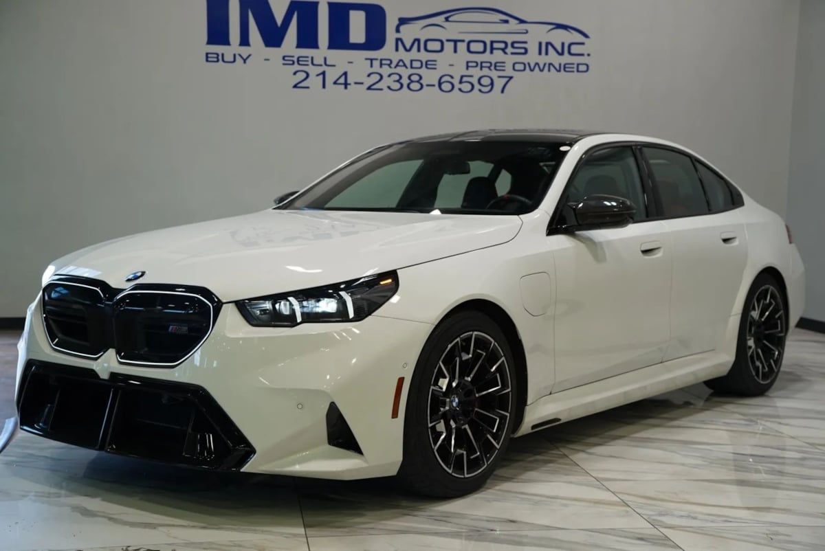 Alpine White 2025 BMW M5 AWD Sedan All-Wheel Drive Automatic