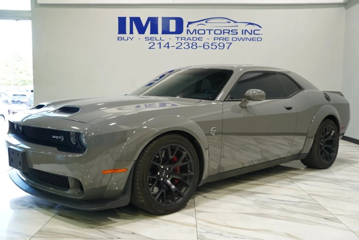 Destroyer Gray Clearcoat 2023 Dodge Challenger SRT Hellcat Widebody Jailbreak RWD Coupe Rear-Wheel Drive Automatic