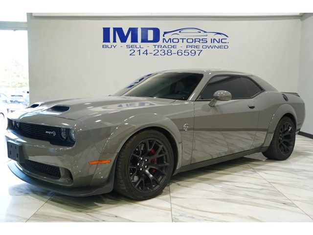 Destroyer Gray Clearcoat 2023 Dodge Challenger SRT Hellcat Widebody Jailbreak RWD Coupe Rear-Wheel Drive Automatic