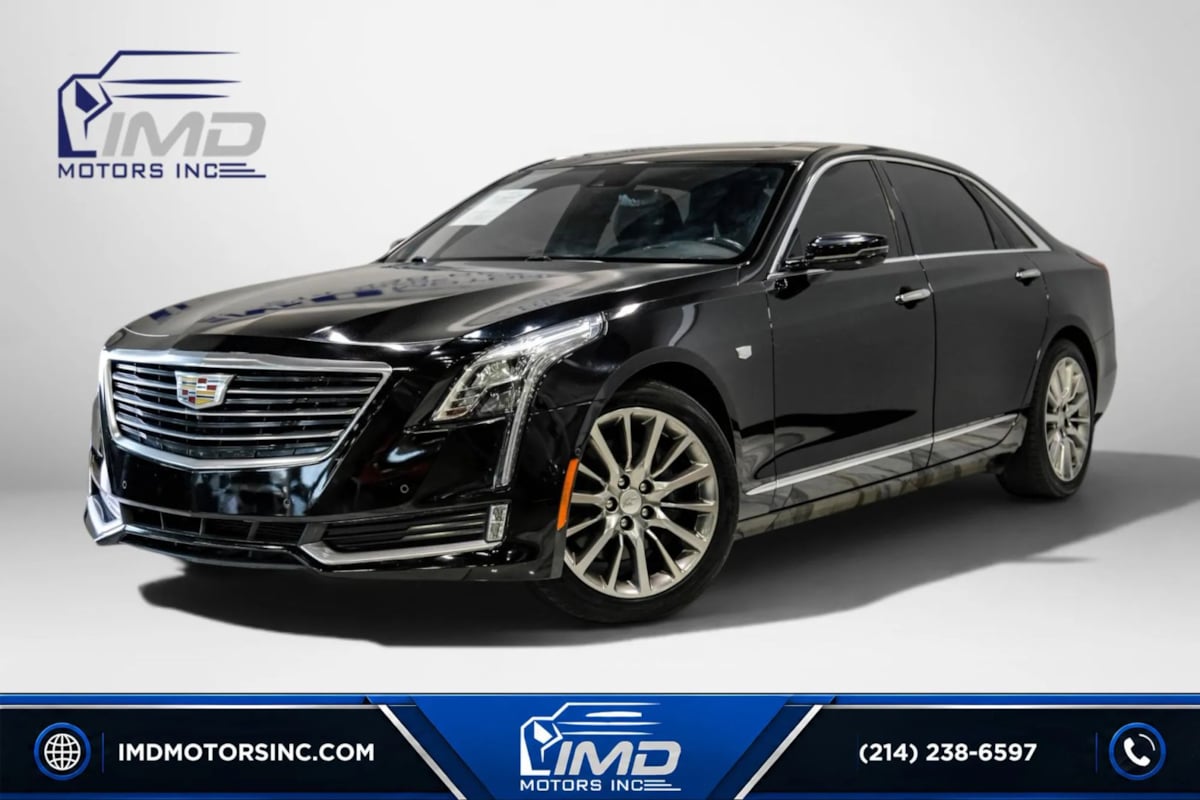 Black Raven 2017 Cadillac CT6 Sedan All-Wheel Drive Automatic