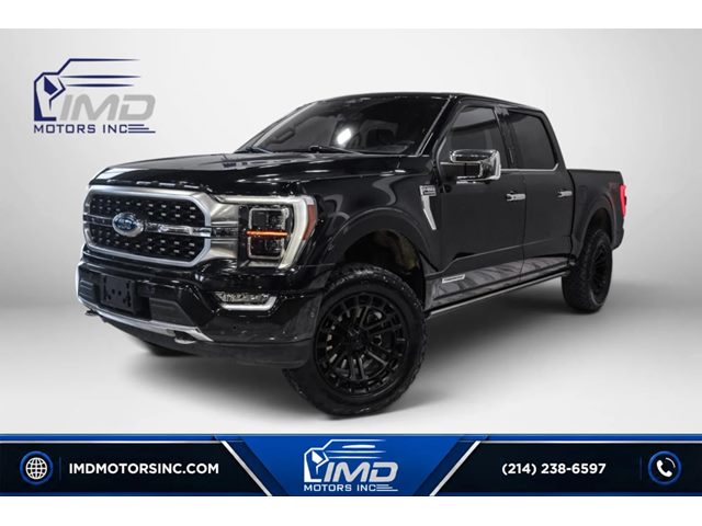 Agate Black Metallic 2021 Ford F-150 Pickup Truck Four-Wheel Drive Automatic