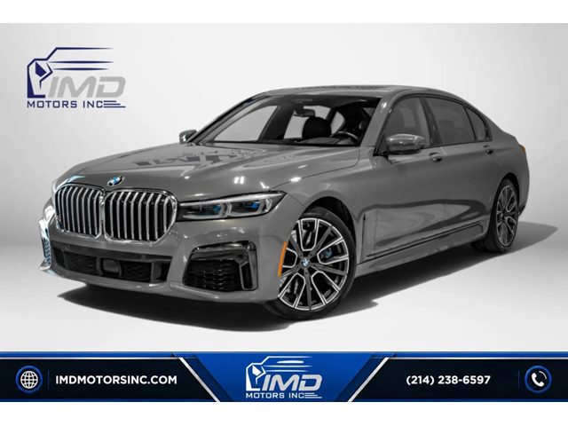 Gray (Bemina Grey Amber Effect) 2020 BMW 7 Series Sedan All-Wheel Drive Automatic