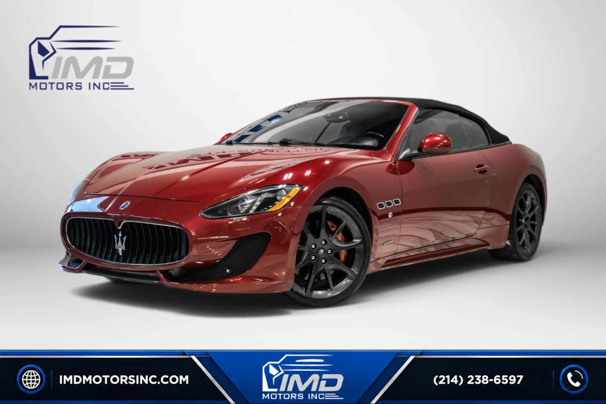 2014 Maserati GranTurismo Convertible MC