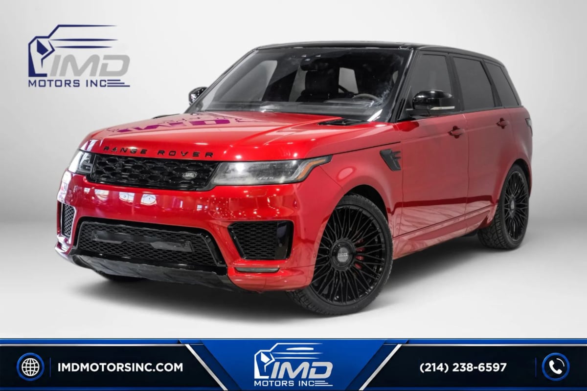 2020 Land Rover Range Rover Sport HST