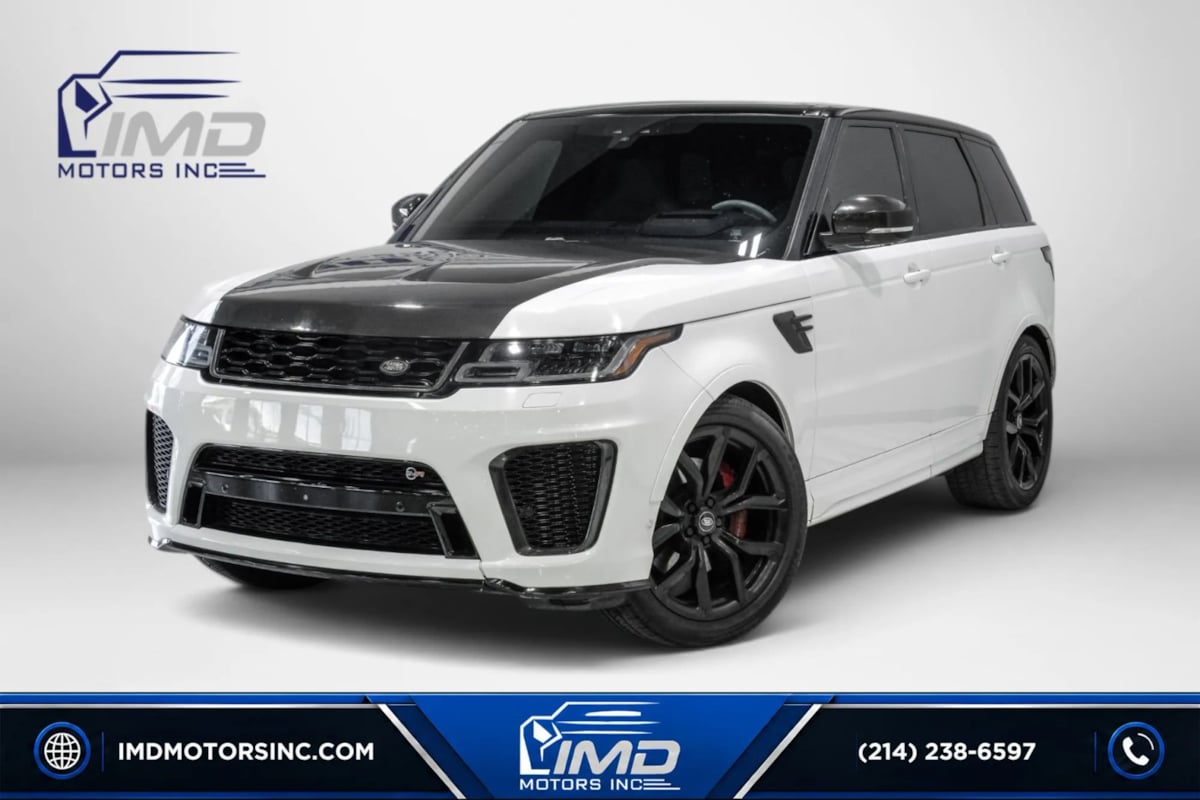 2020 Land Rover Range Rover Sport SVR