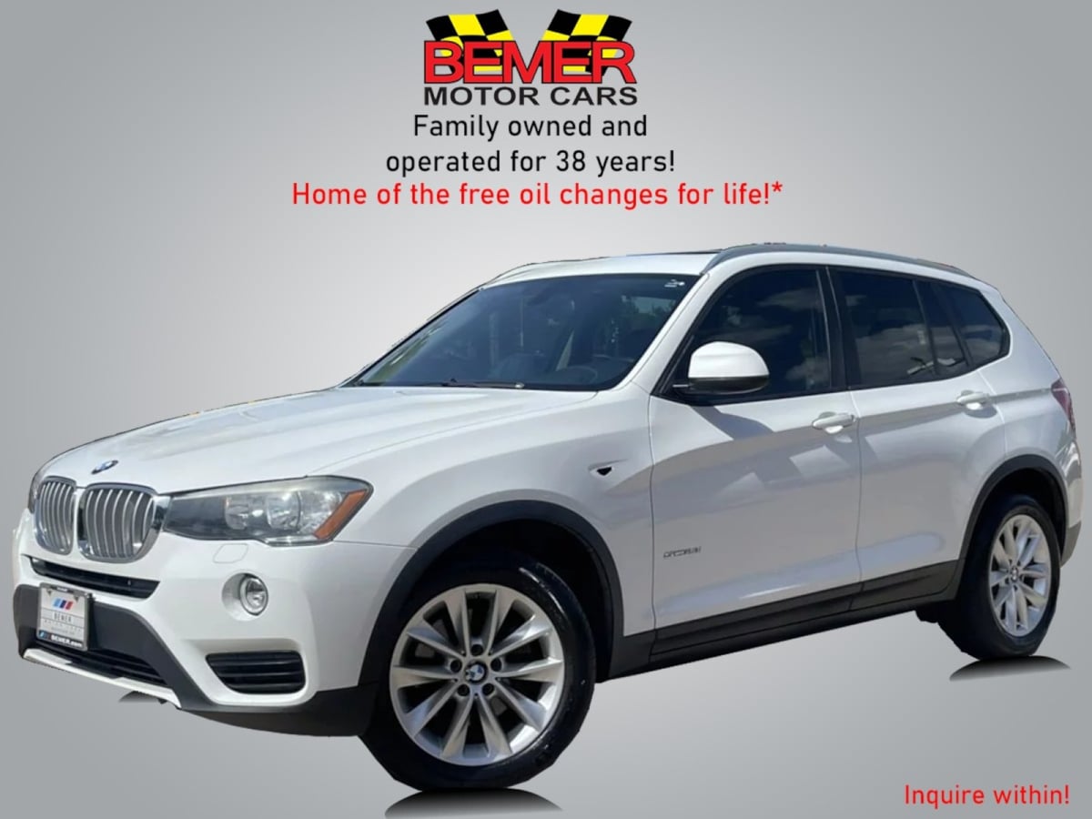 2017 BMW X3 sDrive28i