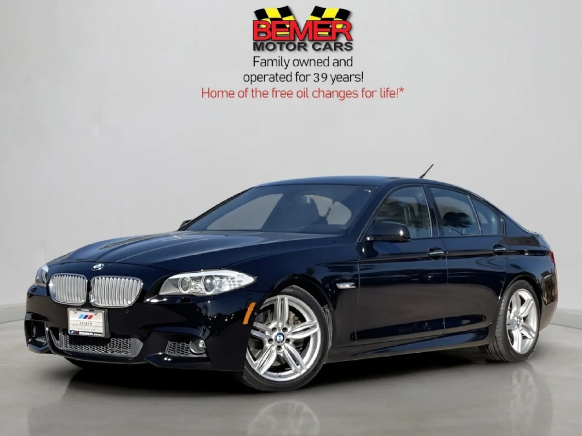 2013 BMW 5 Series 550i