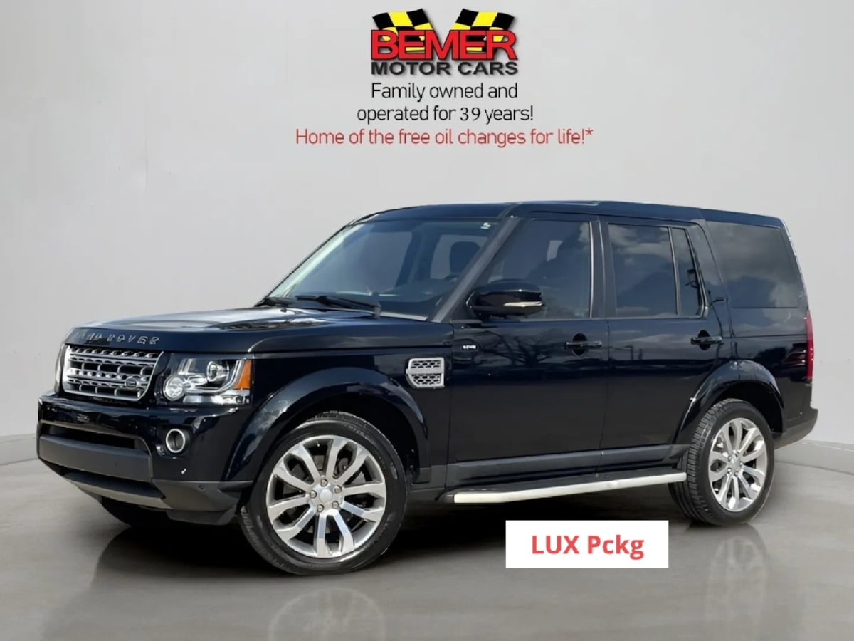 2016 Land Rover LR4 HSE LUX