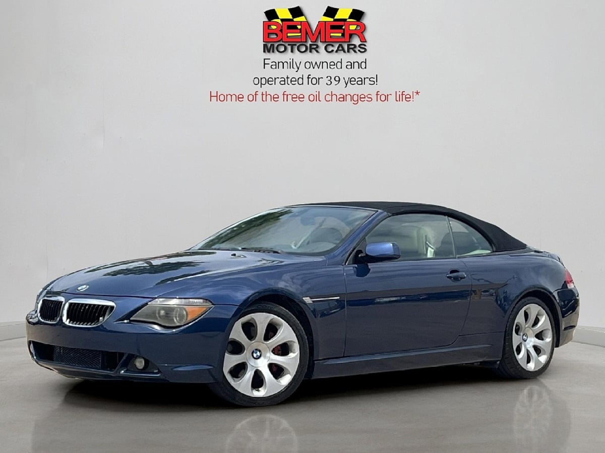 Sold 2005 BMW 6 Series 645Ci