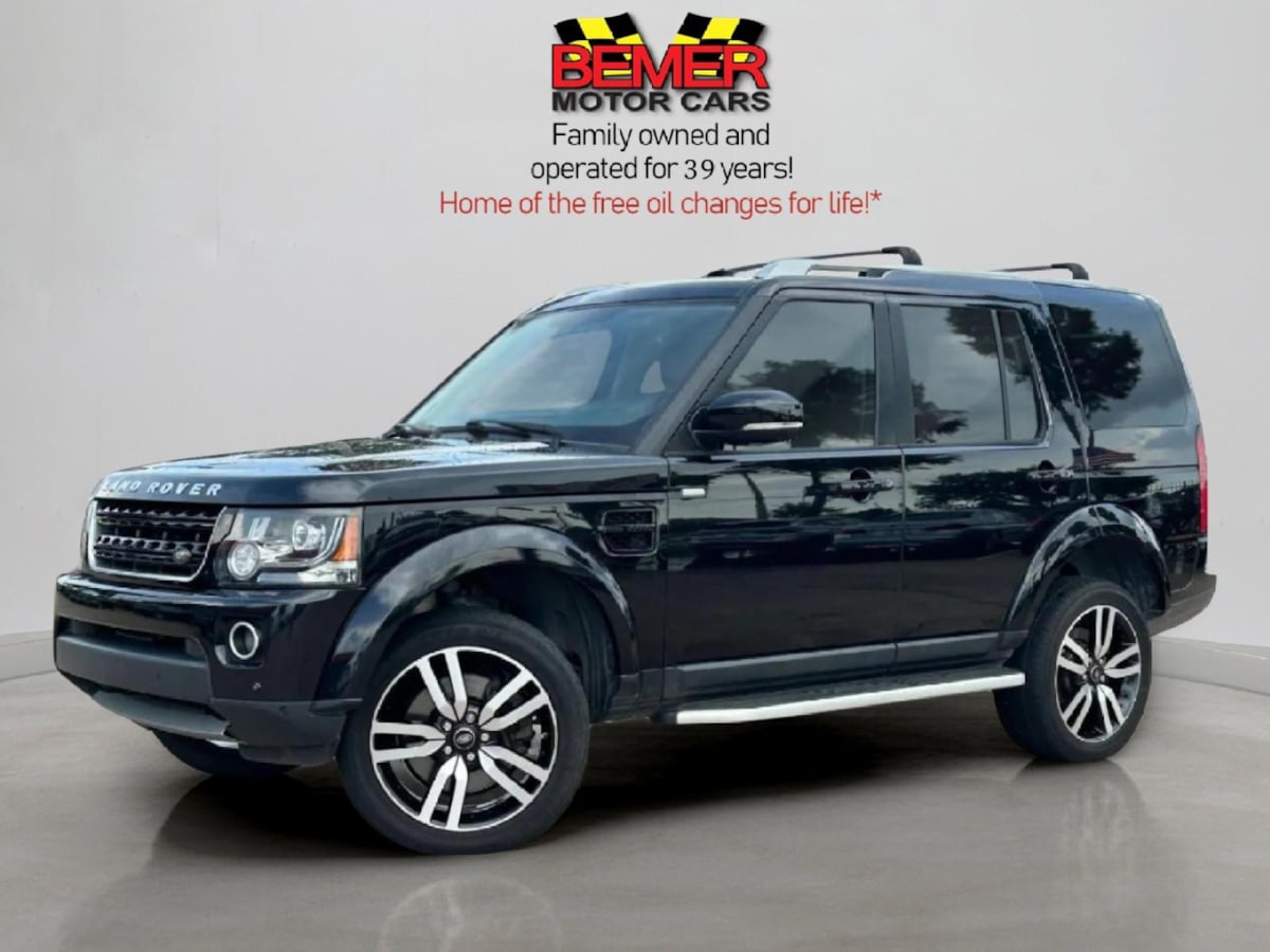 Barolo Black Metallic 2016 Land Rover LR4 SUV / Crossover All-Wheel Drive Automatic