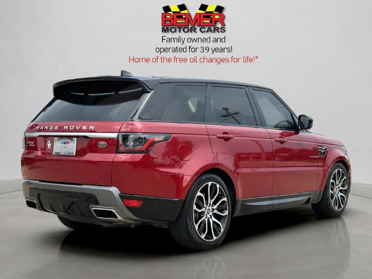 2019 Land Rover Range Rover Sport HSE photo 5