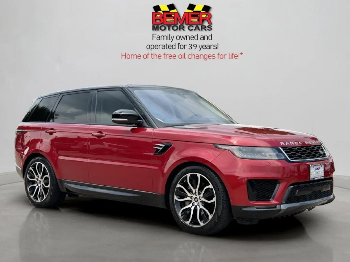 2019 Land Rover Range Rover Sport HSE photo 7