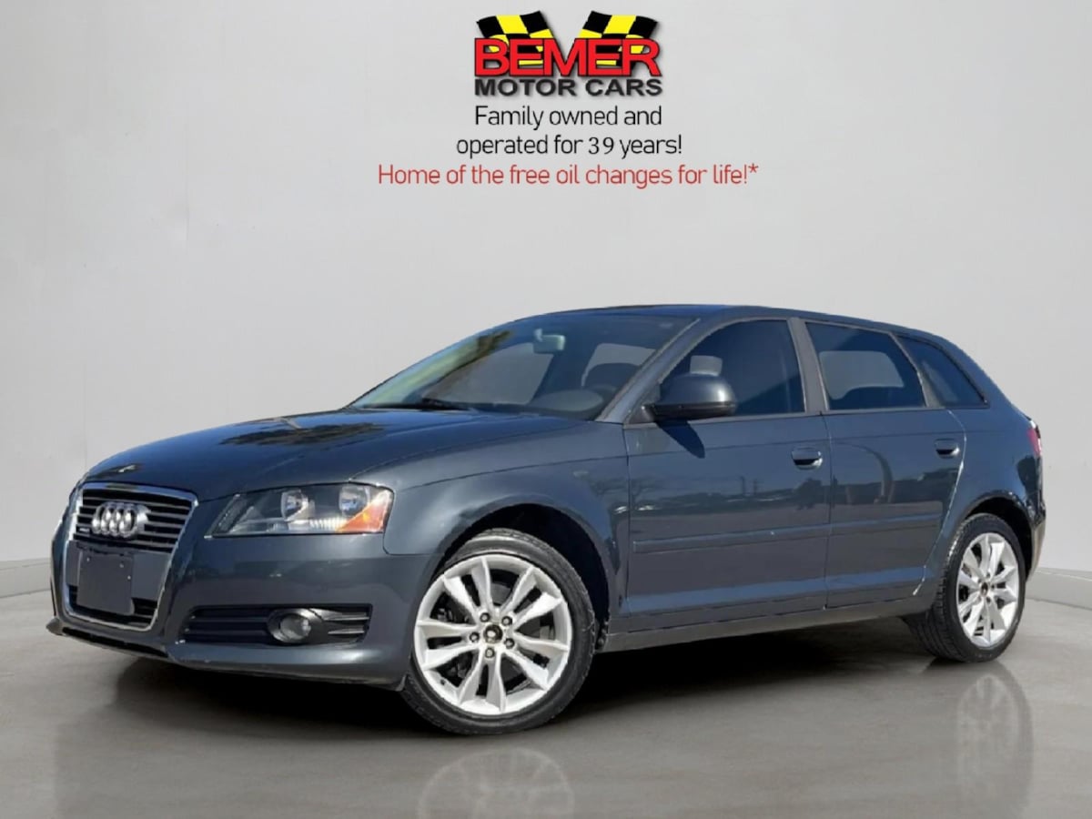 Gray 2009 Audi A3 Wagon Front-Wheel Drive Automatic