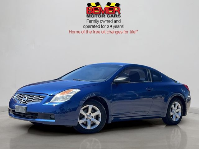 Azure Blue Metallic 2008 Nissan Altima Coupe 2.5 S Coupe Front-Wheel Drive Automatic